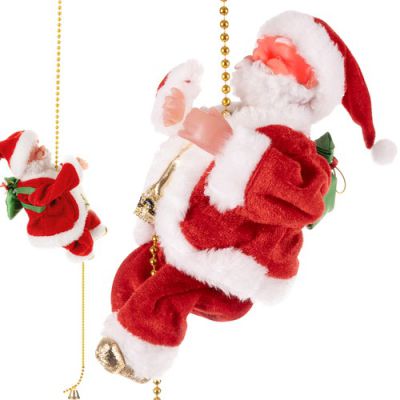 Mikołaj na linie- ozdoba świąteczna Ruhhy 22502