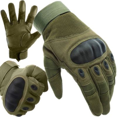 Rękawiczki taktyczne XL- khaki Trizand 21772