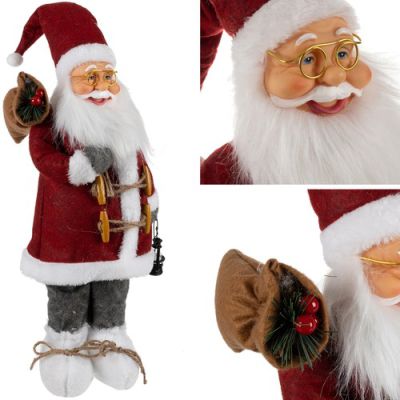 Mikołaj- figurka świąteczna 60cm Ruhhy 22354