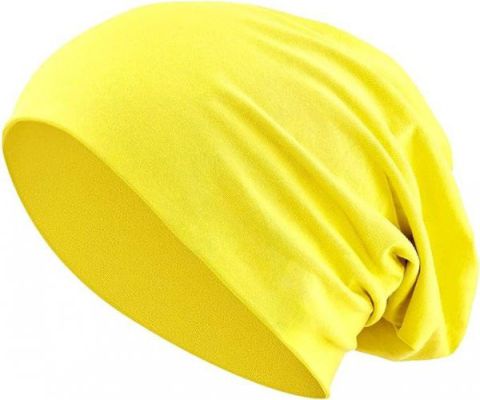 1 Balinco czapka bawełniana unisex żółta PROMO
